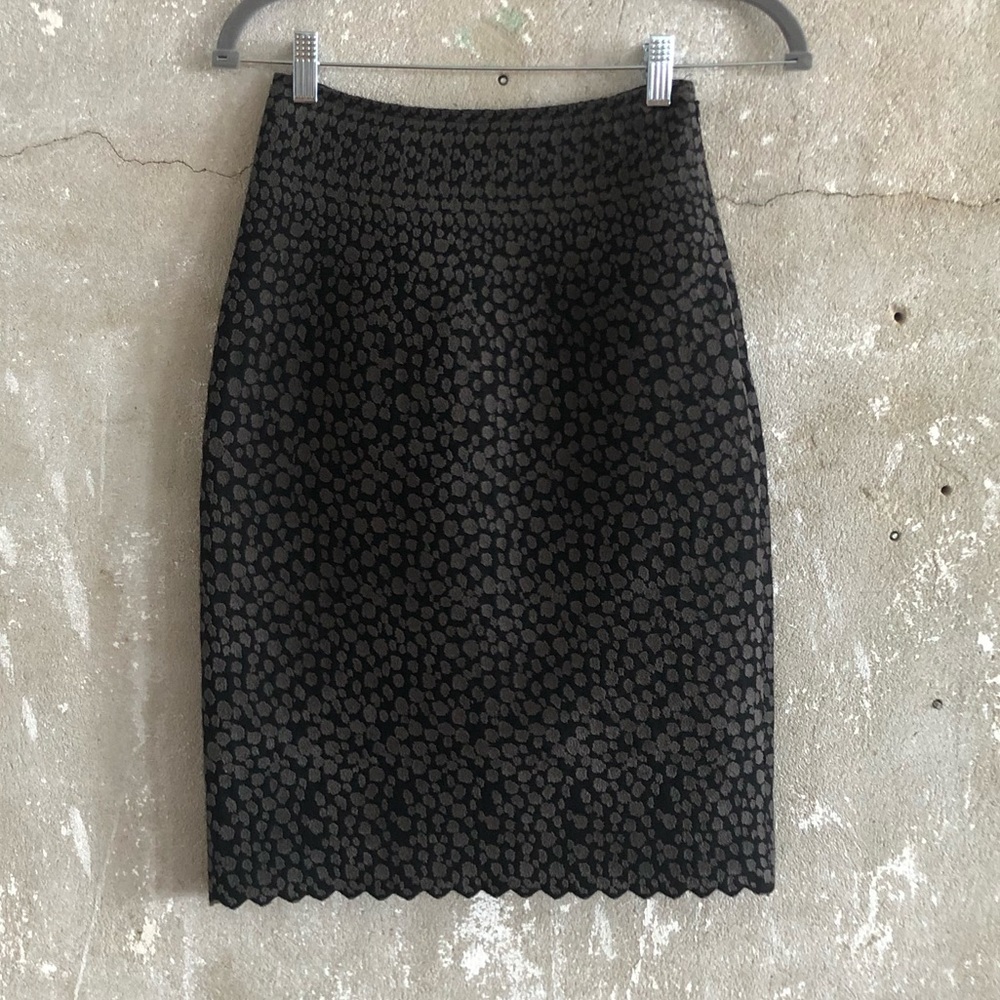 Alaia Animal Print Skirt